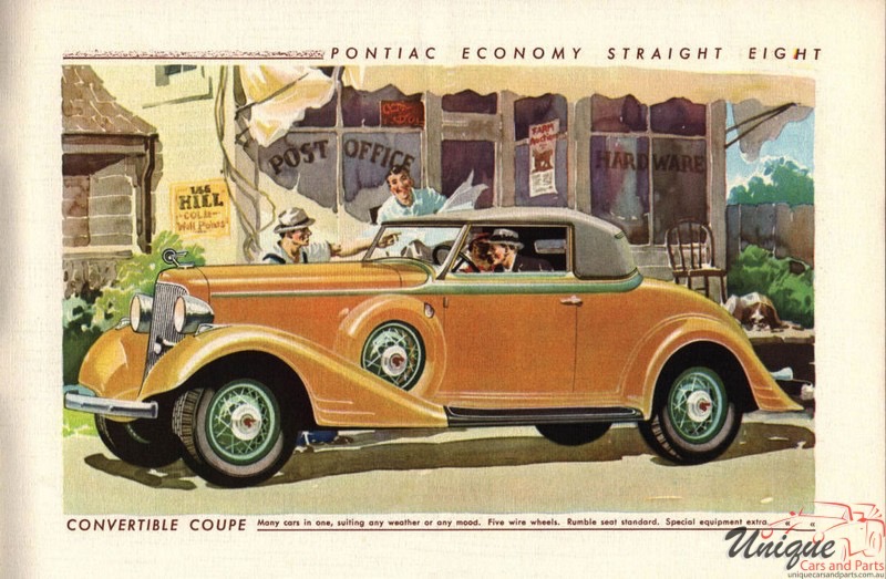 1933 Pontiac Brochure Page 5